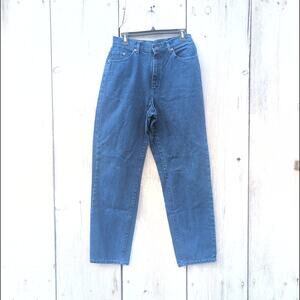 Vintage LEE High Rise Dark Wash Mom Jeans Women's Size 13 31" Inseam